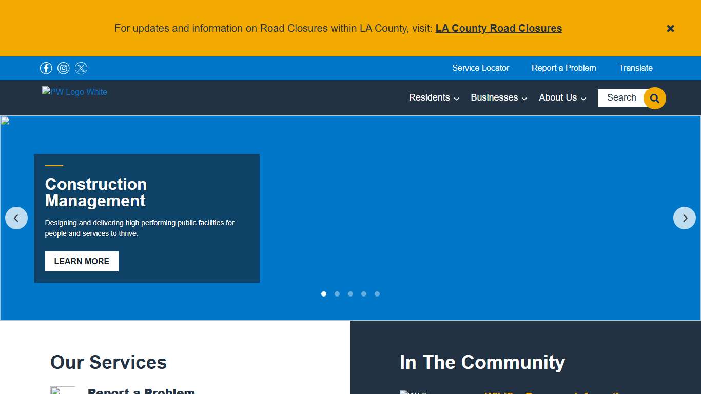 Home - LA County Public Works